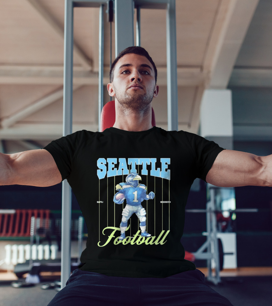 Seattle Seahawks 1 Seattle Washington Football Bird T-Shirt