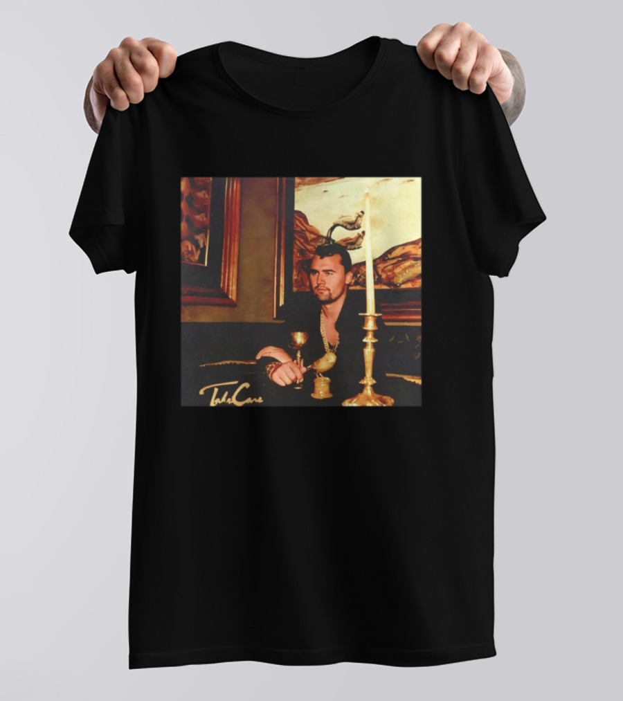 Take Care Charlie Kirk Drake Album Parody Candlelit T-Shirt