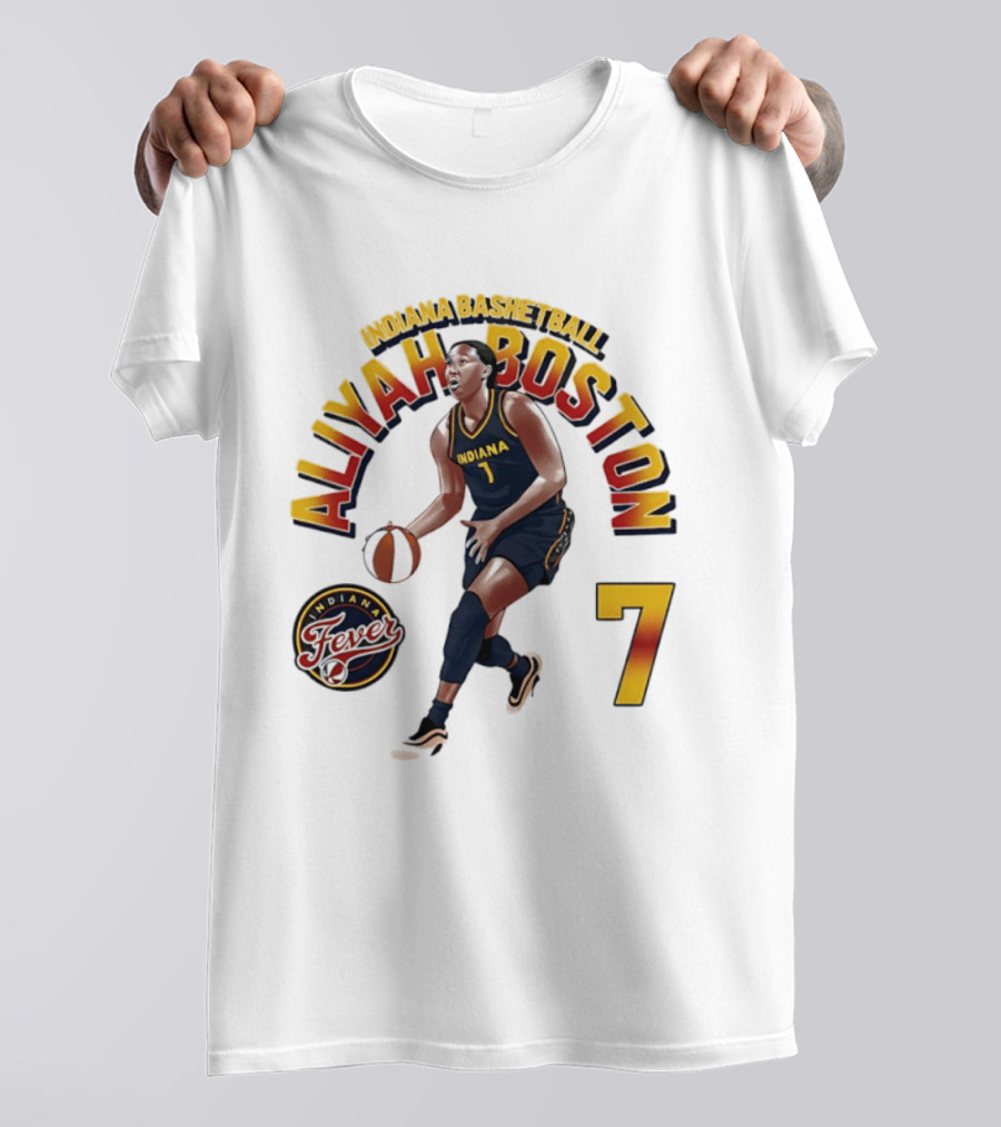 Aliyah Boston Indiana Fever Basketball 7 T-Shirt