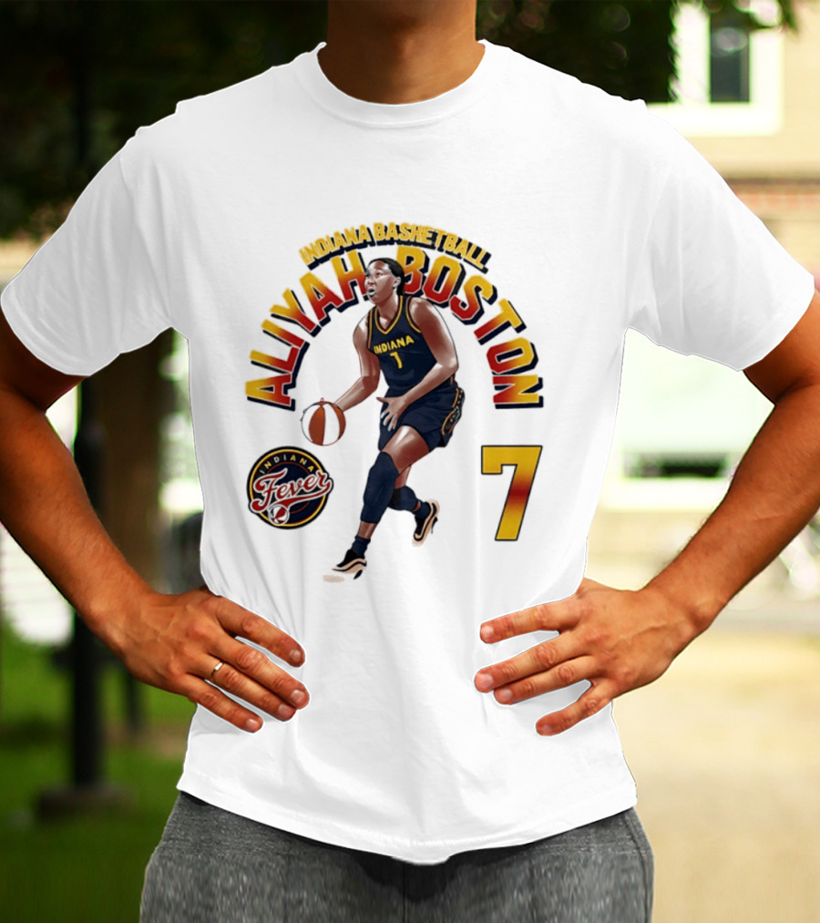 Aliyah Boston Indiana Fever Basketball 7 T-Shirt