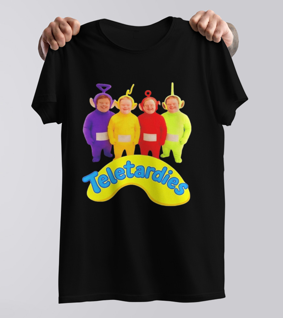 Teletardies Teletubbies Down Syndrome T-Shirt