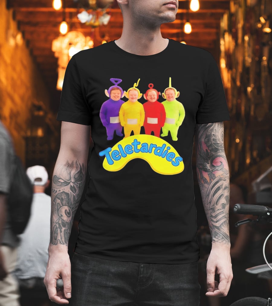 Teletardies Teletubbies Down Syndrome T-Shirt