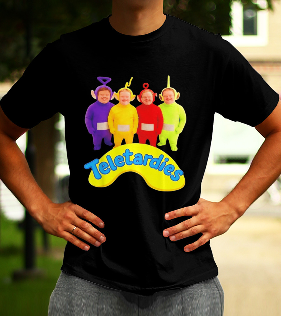 Teletardies Teletubbies Down Syndrome T-Shirt