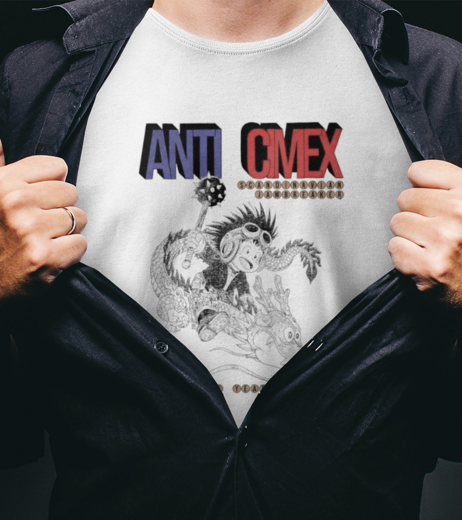ANTI CIMEX Scandinavian Jawbreaker 45 Years Punk T-Shirt