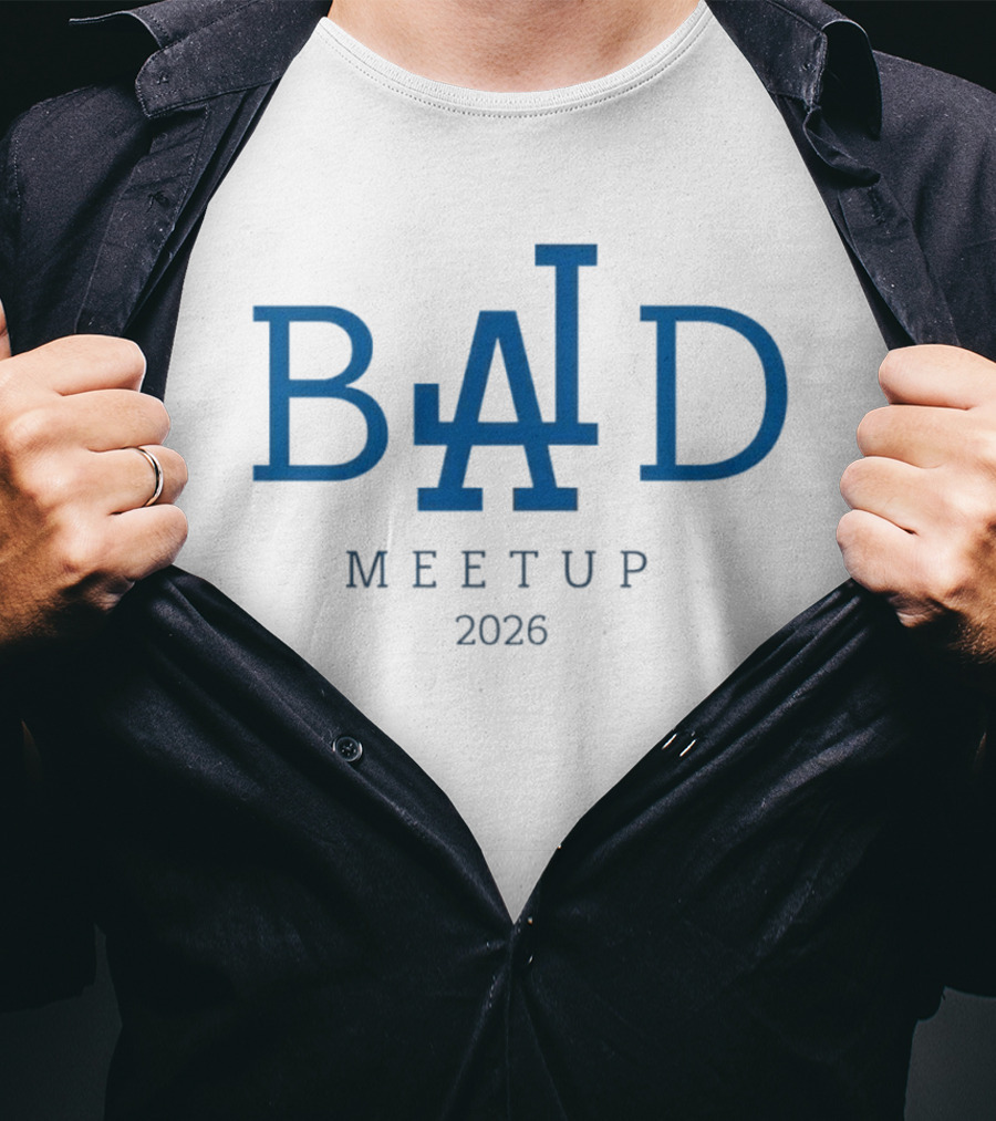 Bald Meetup LA 2026 Iconic Event T-Shirt