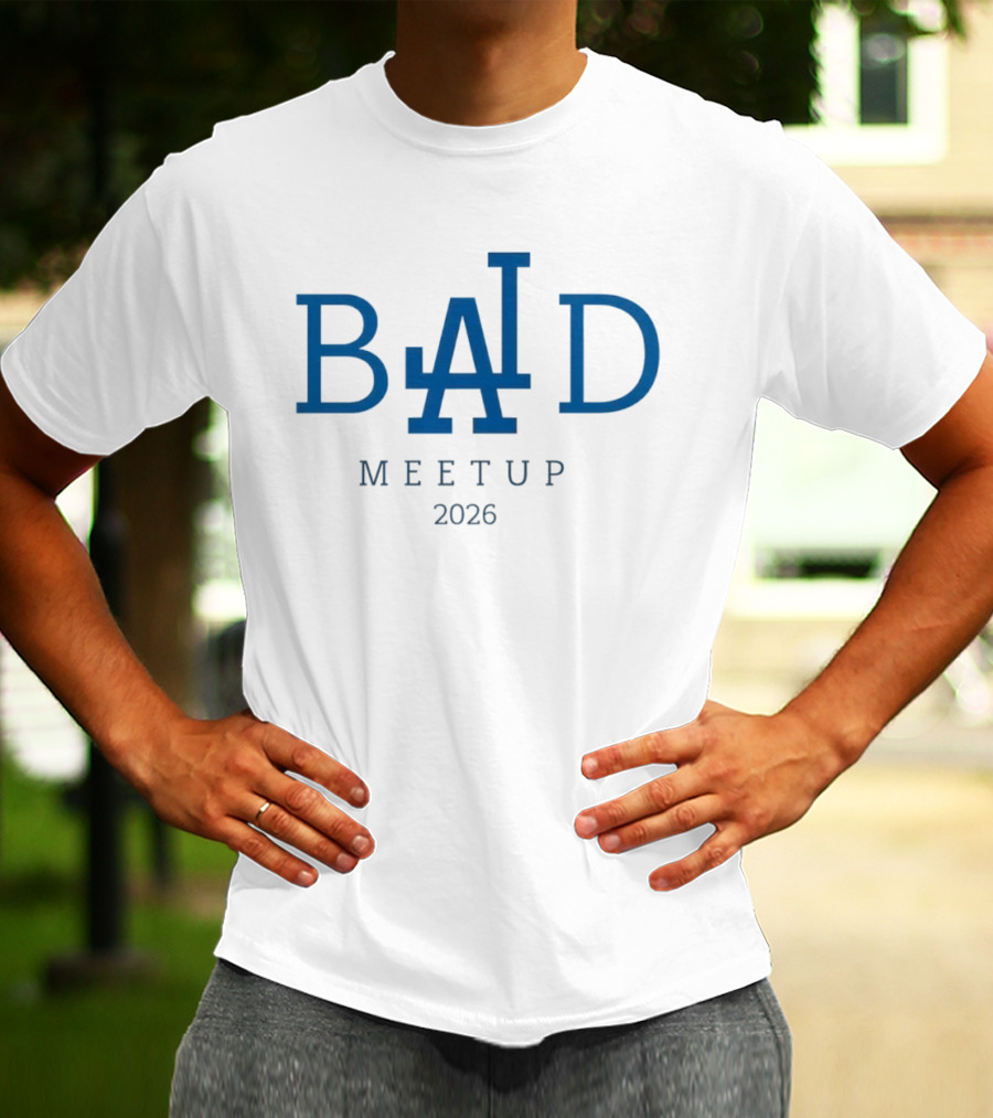 Bald Meetup LA 2026 Iconic Event T-Shirt