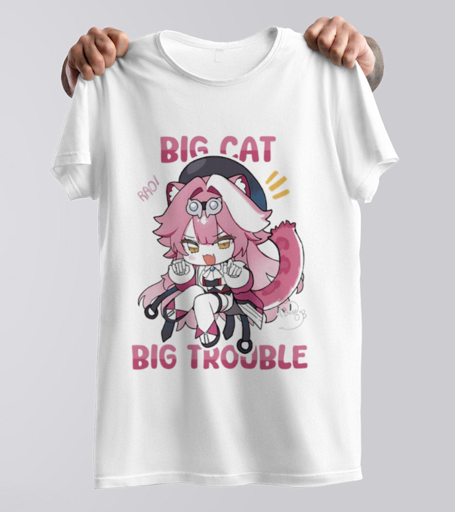 BIG Cat Prowls Into BIG Trouble Anime T-Shirt