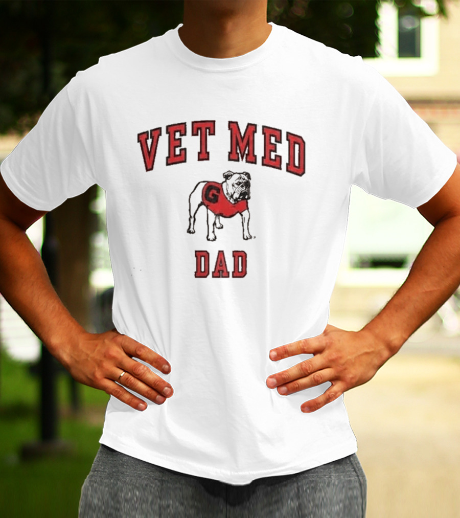Vet Med Dad Bulldog G T-Shirt