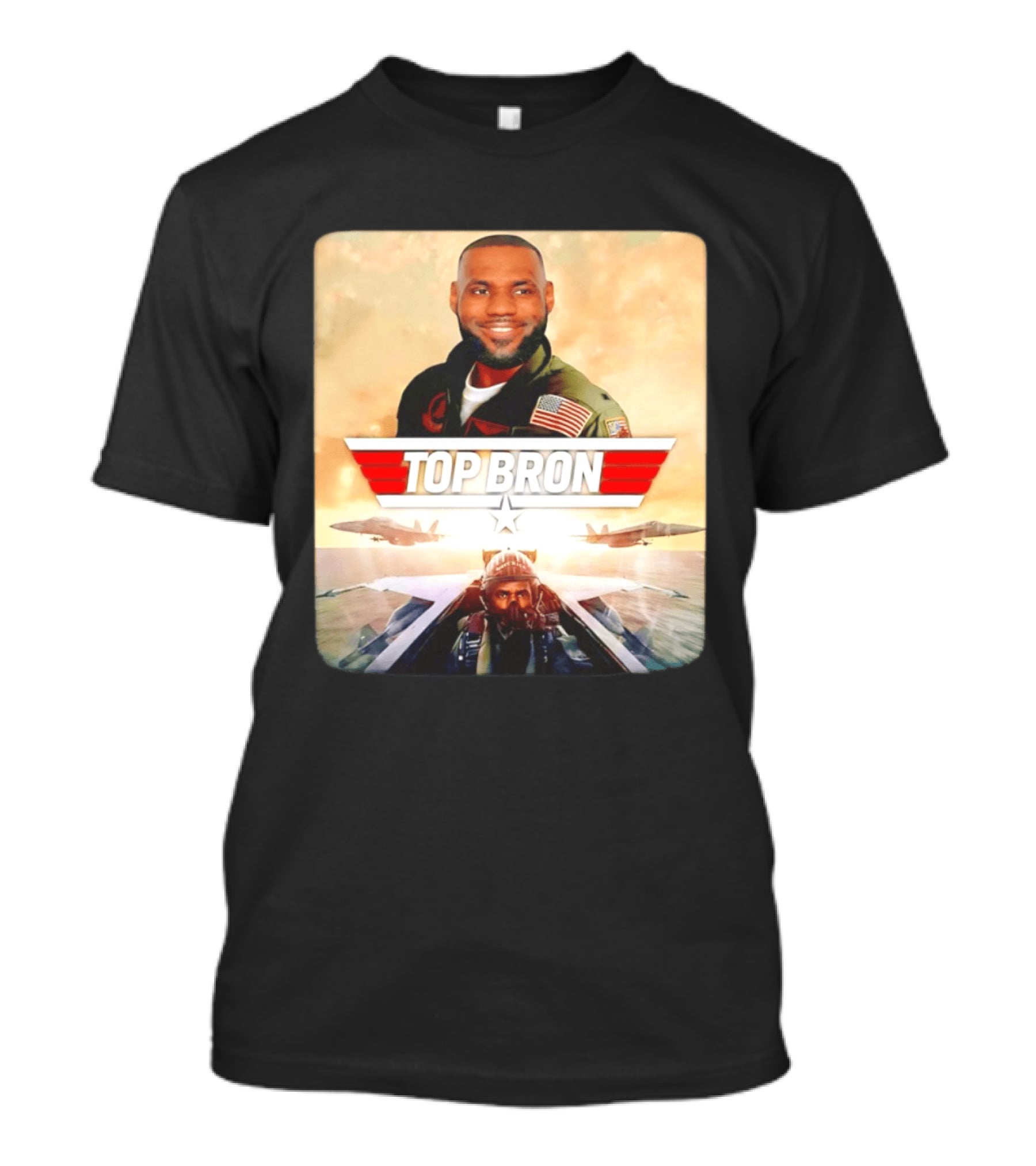 Top Bron LeBron James Aviator T-Shirt