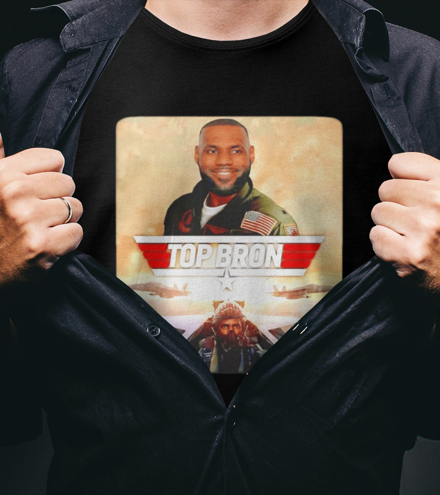 Top Bron LeBron James Aviator T-Shirt