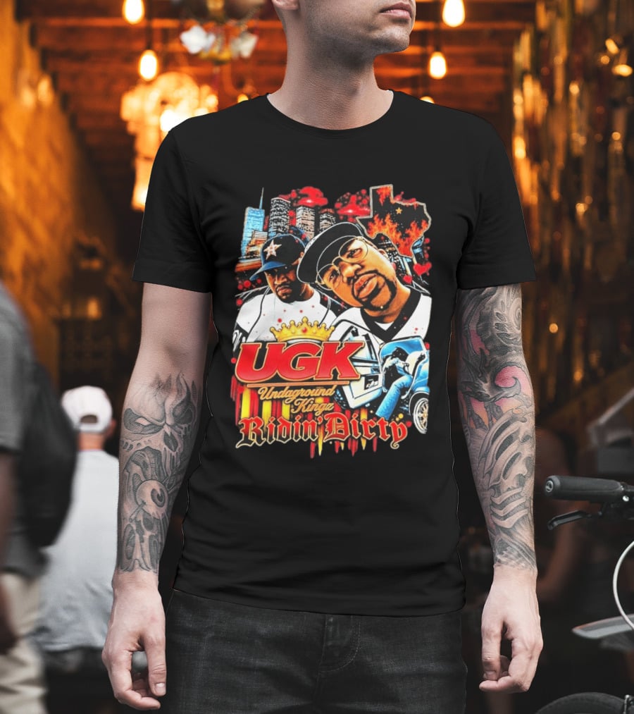 UGK Underground Kingz Ridin' Dirty Texas Rap Legends T-Shirt