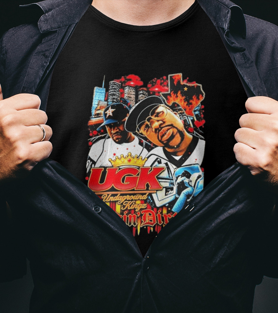 UGK Underground Kingz Ridin' Dirty Texas Rap Legends T-Shirt