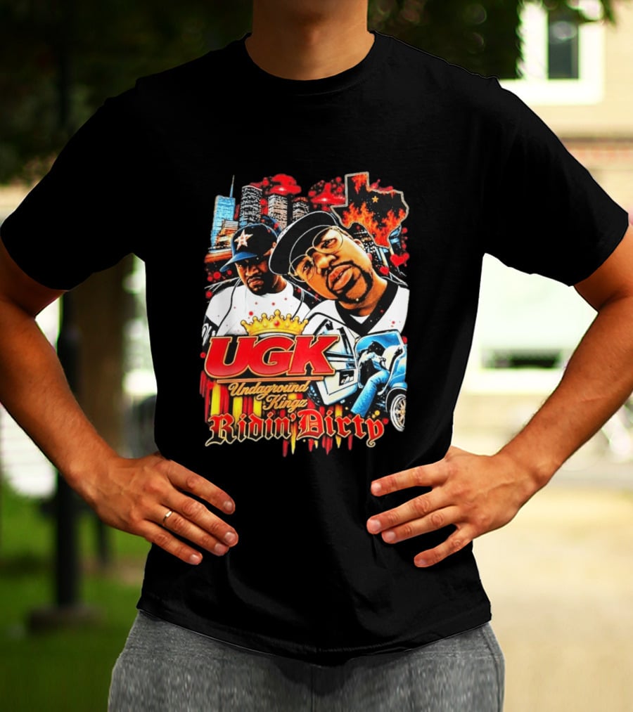 UGK Underground Kingz Ridin' Dirty Texas Rap Legends T-Shirt