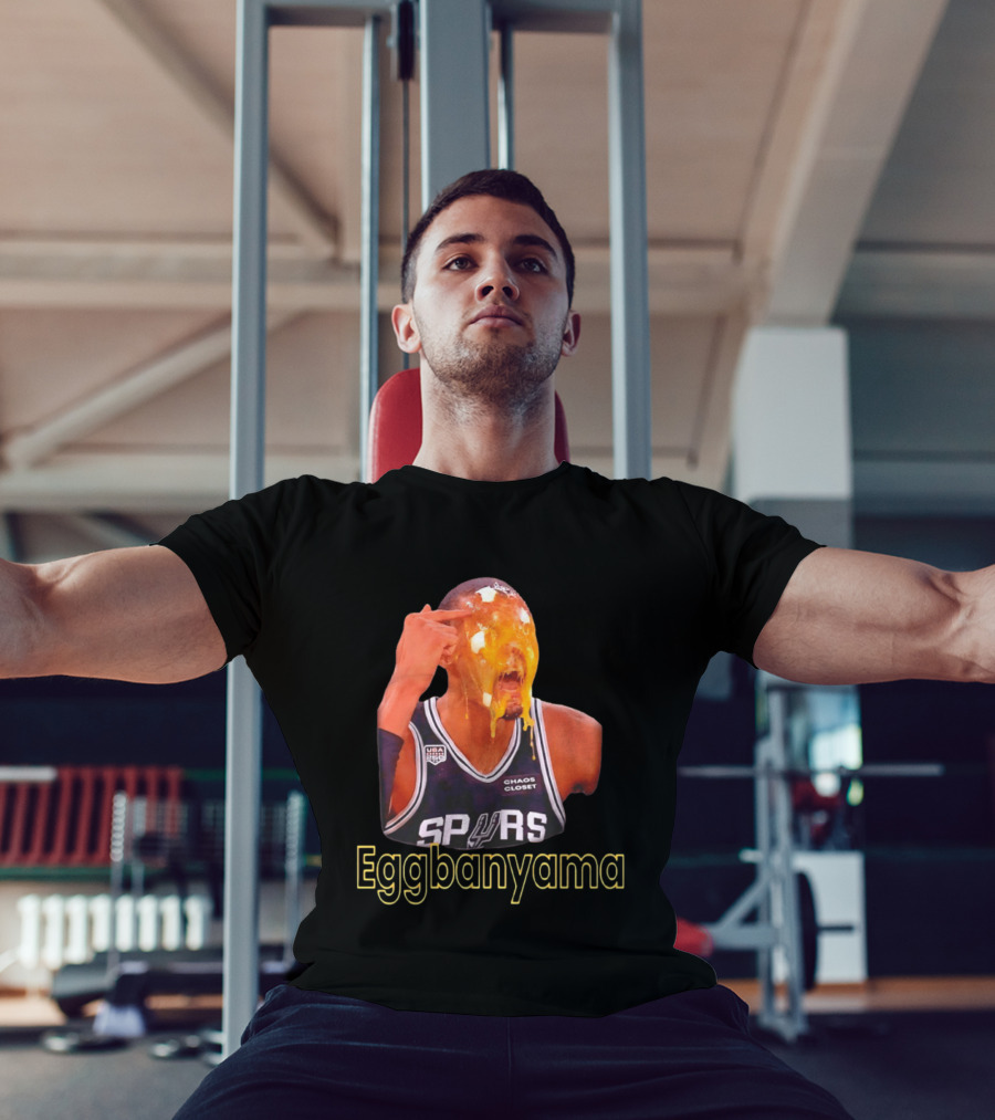 Eggbanyama Spurs Basketball Chaos Closet T-Shirt