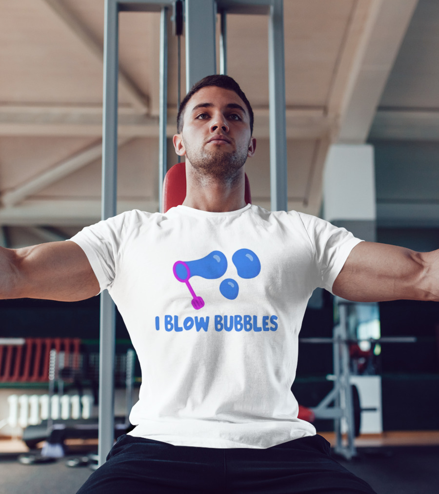 I Blow Bubbles Bubble Wand Summer Fun Playful Adventure T-Shirt