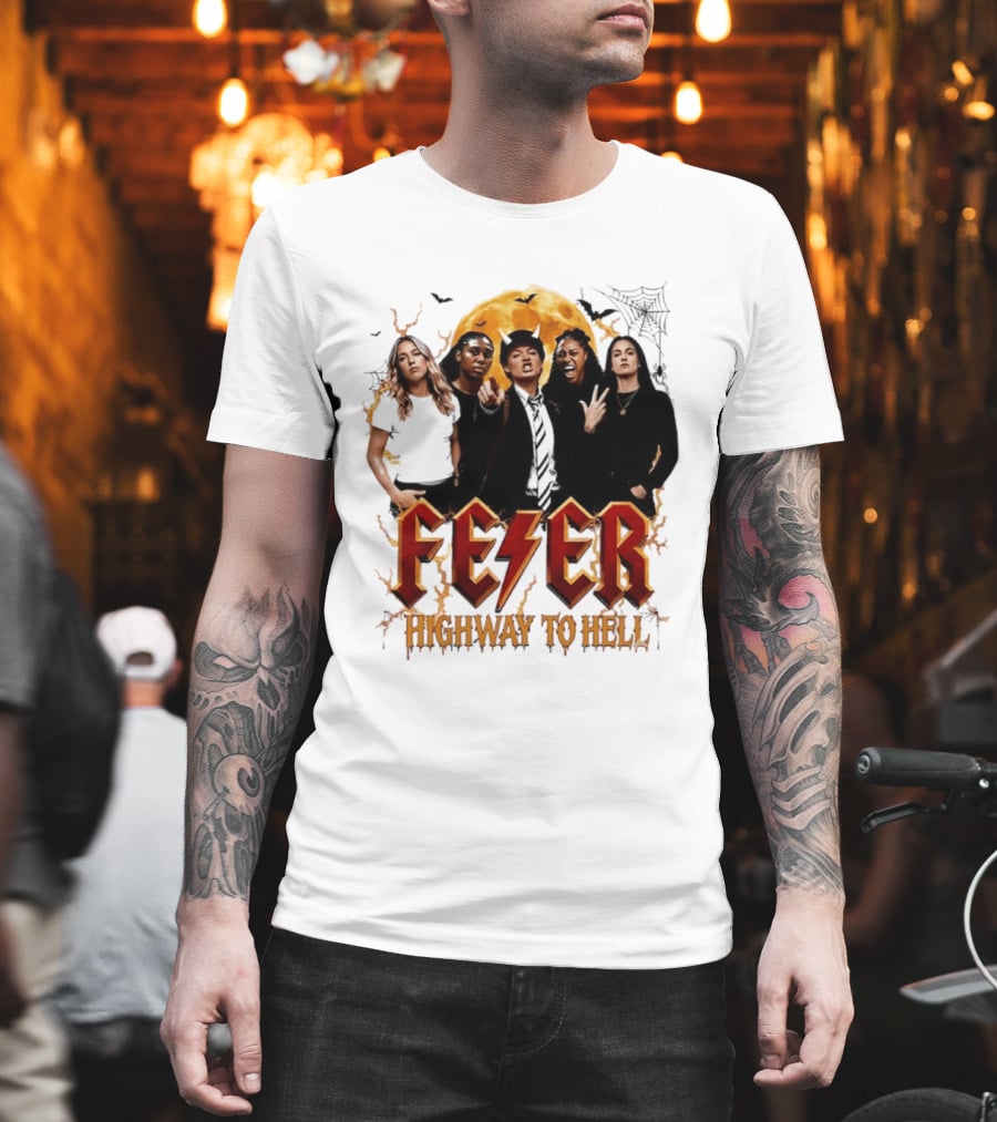 Indiana Fever Highway To Hell Halloween Fever T-Shirt