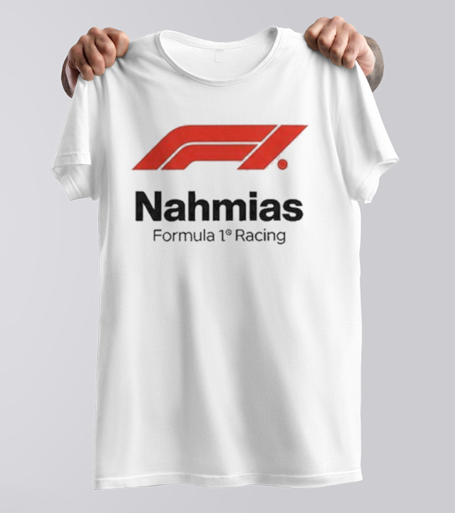 Nahmias Formula 1 Racing Kento Nagao F1 White T-Shirt