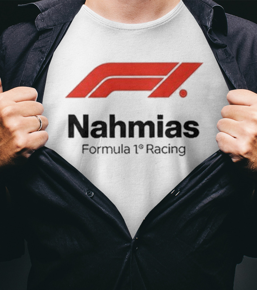 Nahmias Formula 1 Racing Kento Nagao F1 White T-Shirt