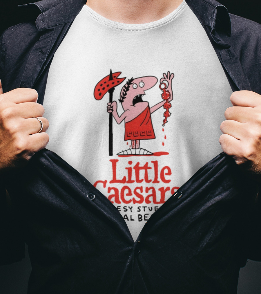 Little Caesars Cheesy Stuffed Anal Beads T-Shirt