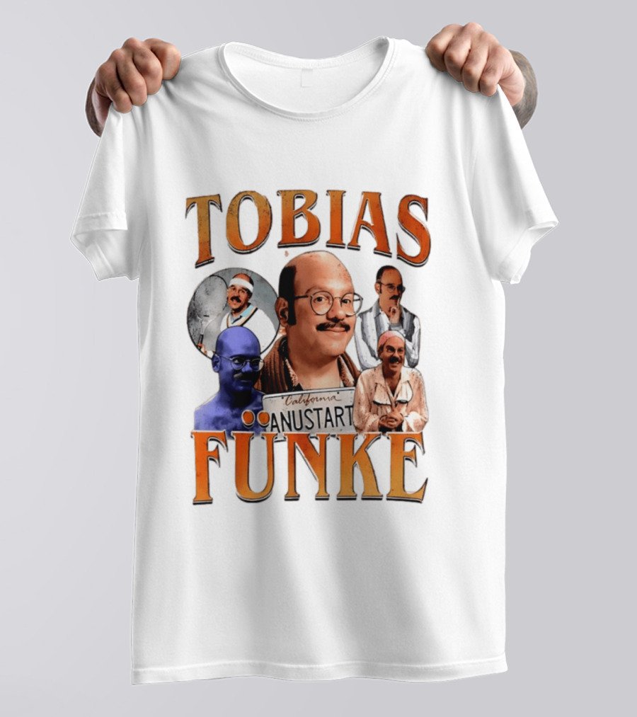 Tobias Funke Anustart Arrested Development Character Compilation T-Shirt