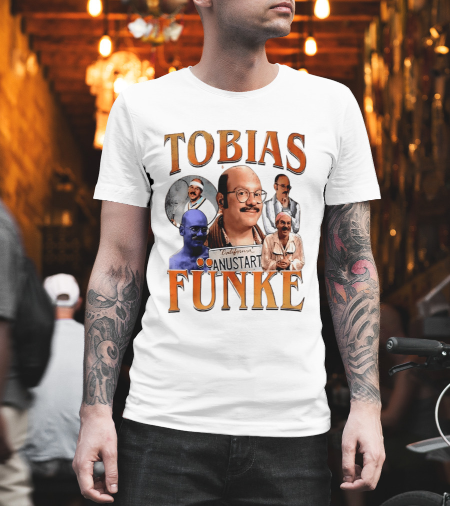 Tobias Funke Anustart Arrested Development Character Compilation T-Shirt