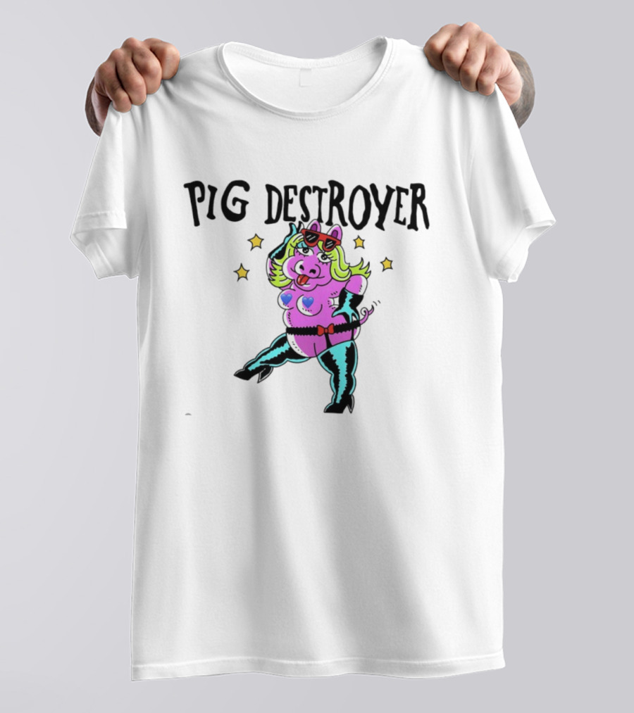 Pig Destroyer Miss Piggy Grindcore Metal Fashionable T-Shirt