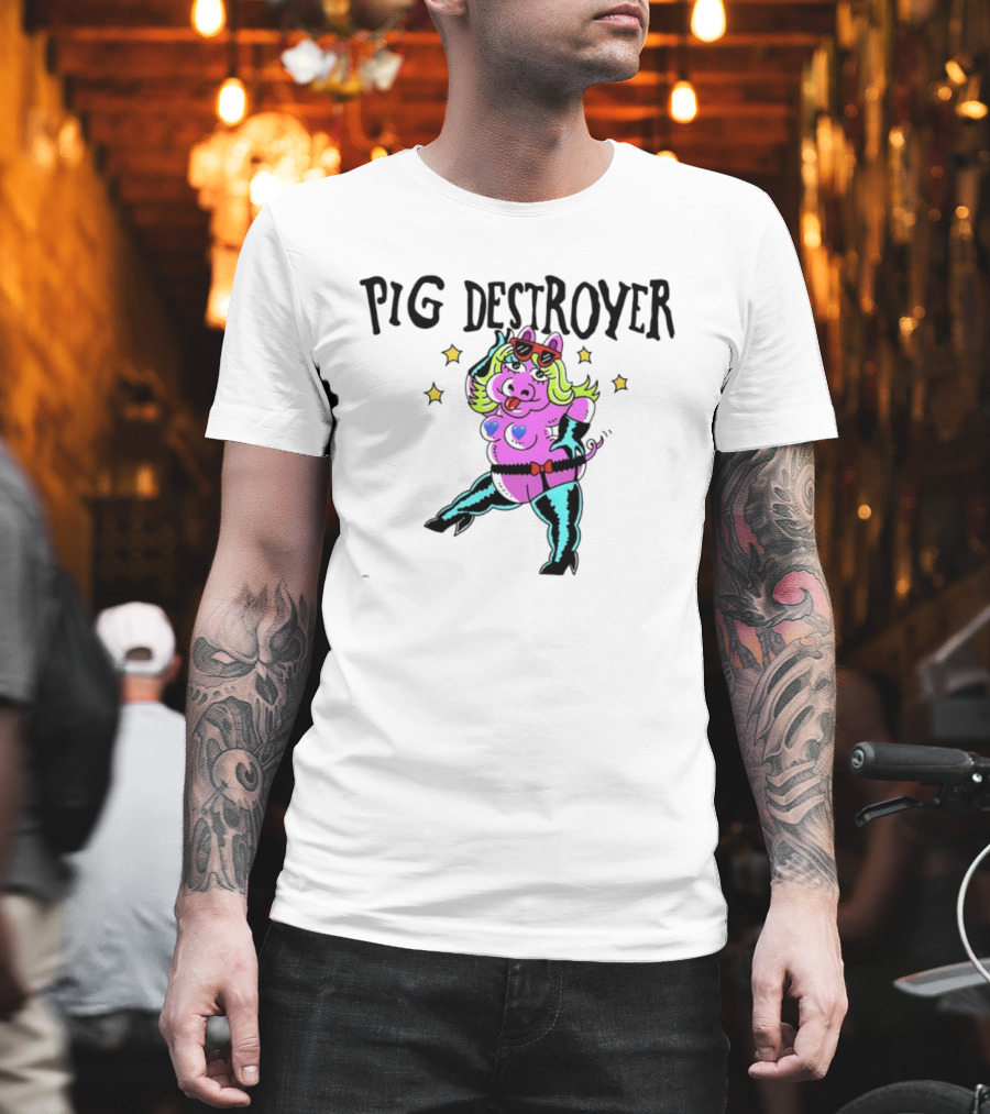Pig Destroyer Miss Piggy Grindcore Metal Fashionable T-Shirt