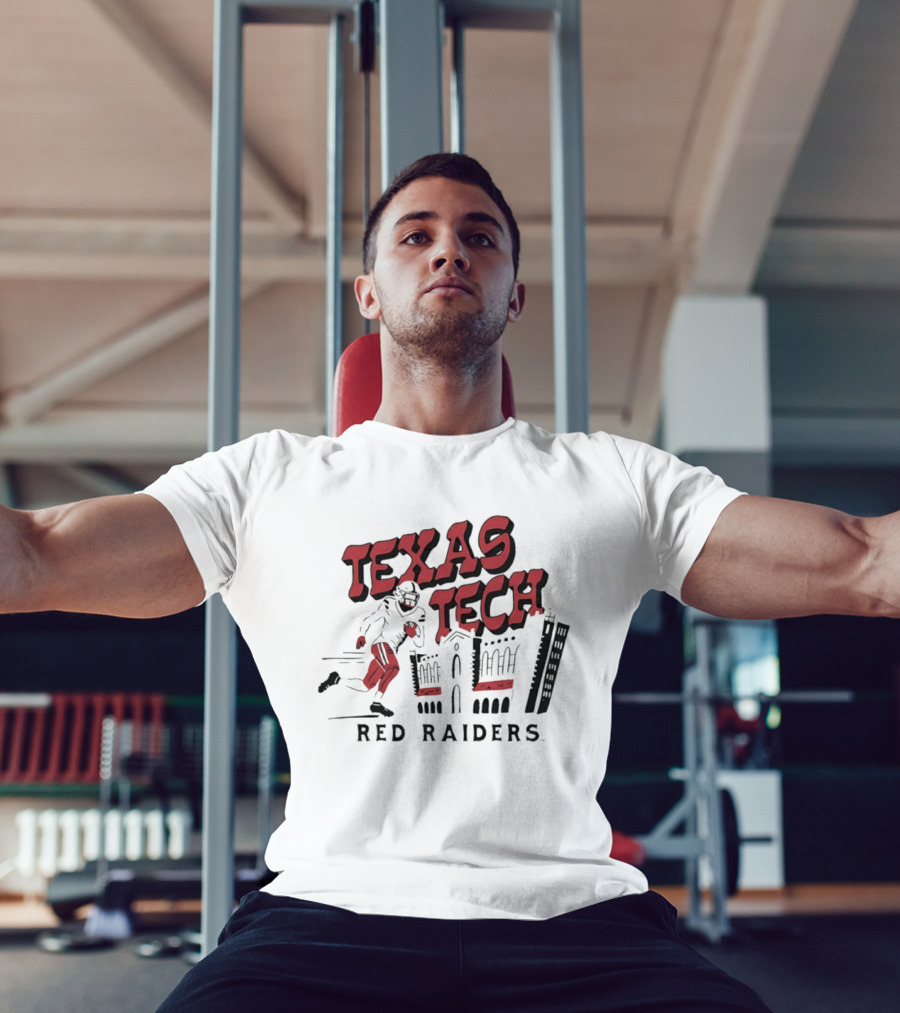 Texas Tech Red Raiders 2026 NCAA Football Player Running T-Shirt