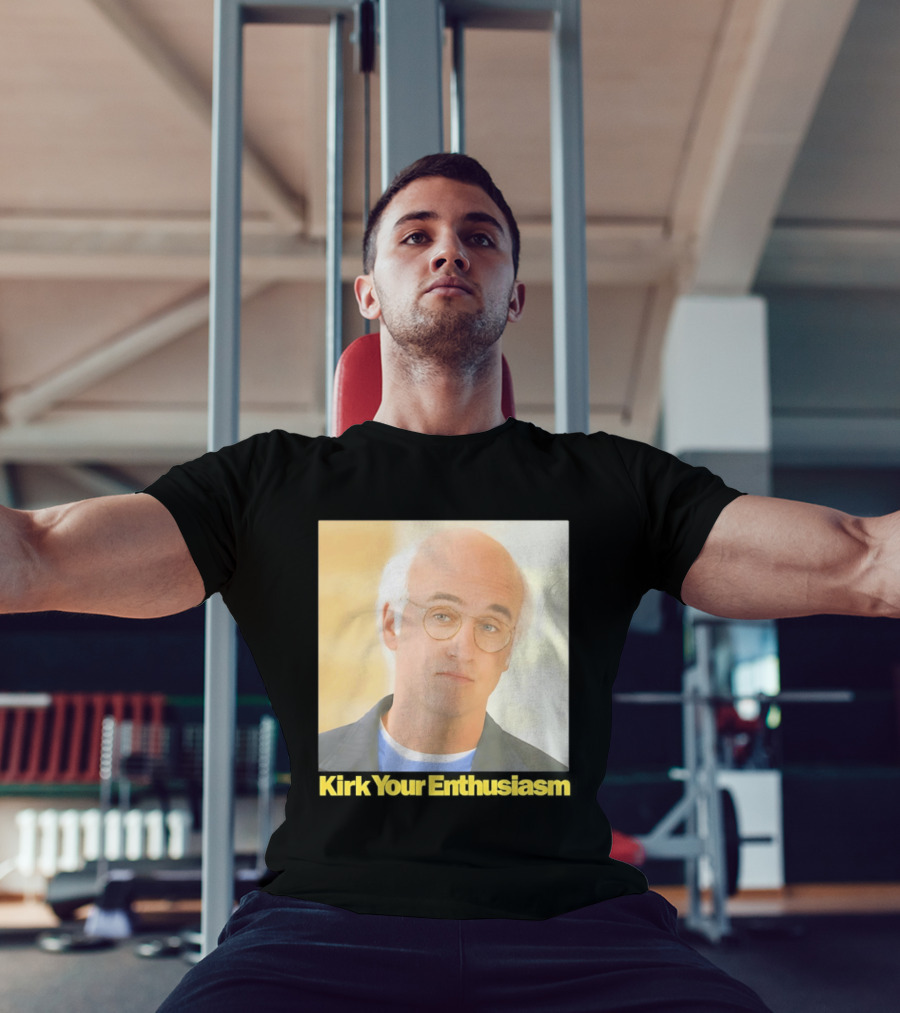 Kirk Your Enthusiasm Larry David Meme T-Shirt