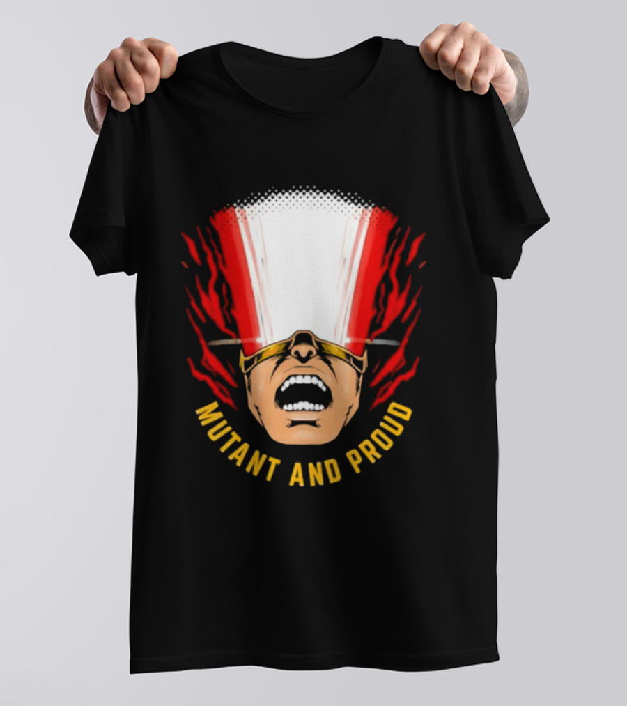 Cyclops Mutant And Proud X Men Marvel Eyebeams T-Shirt