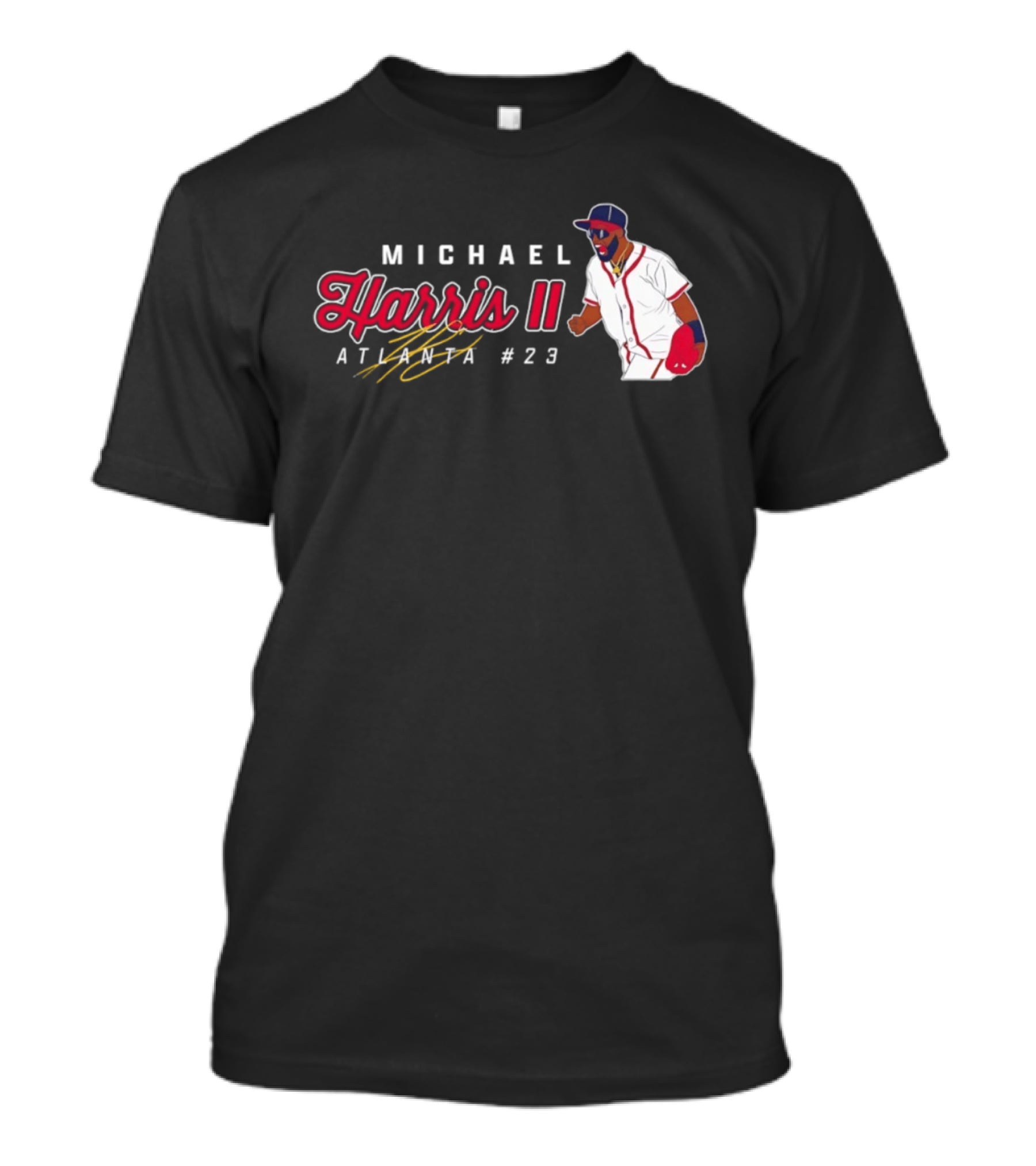 Michael Harris II Atlanta #29 Braves MLB 2026 T-Shirt