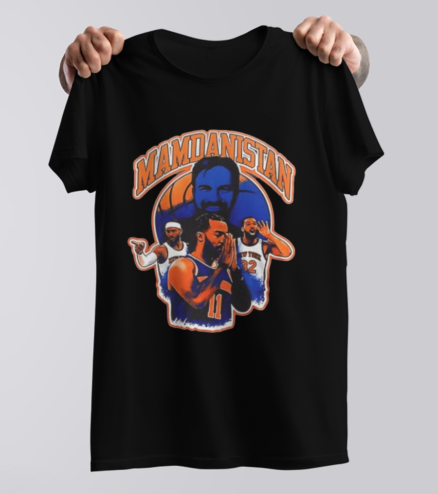 New York Knicks 2026 Mamdani MamdaniStan Basketball Team Players Zohran T-Shirt