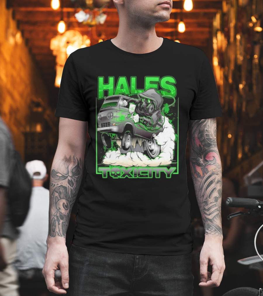 Hales Toxicity Gas Mask Graffiti Van Street T-Shirt