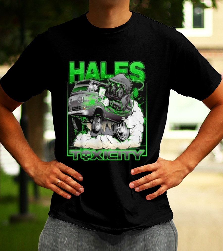 Hales Toxicity Gas Mask Graffiti Van Street T-Shirt