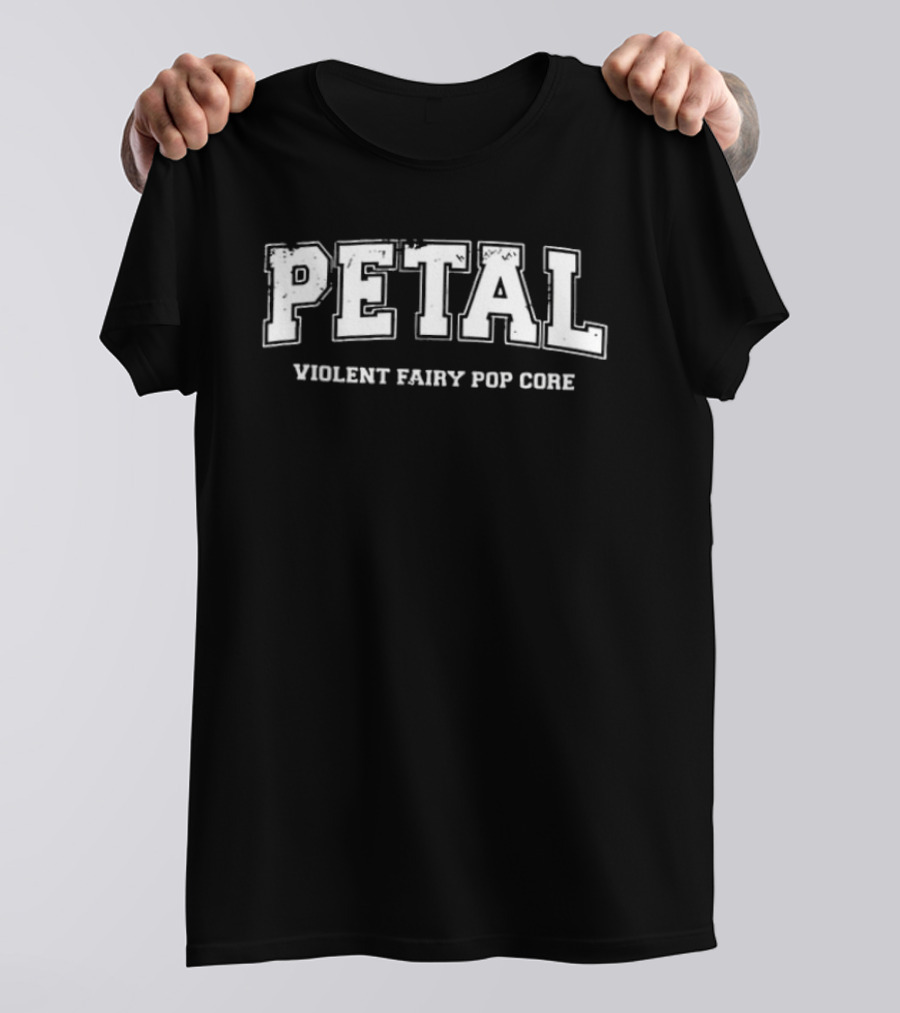 PETAL Violent Fairy Pop Core If This Is My Curse I'll Let It Ride 2 Sided T-Shirt