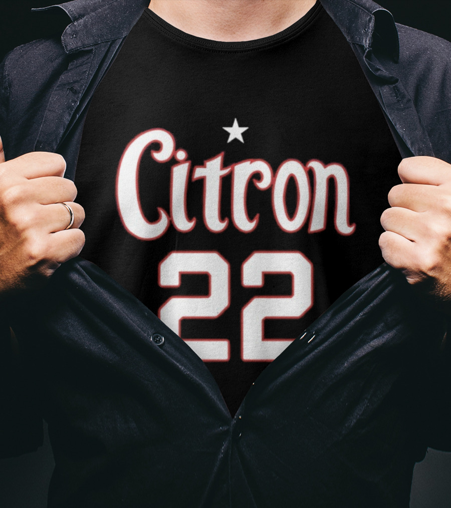 Sonia Citron 22 Washington Mystics WNBA Basketball 2026 T-Shirt