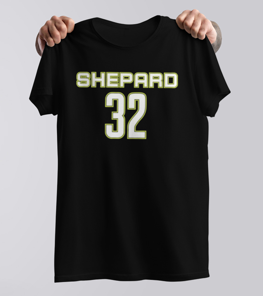 Jessica Shepard 32 Dallas Wings WNBA Basketball 2026 T-Shirt