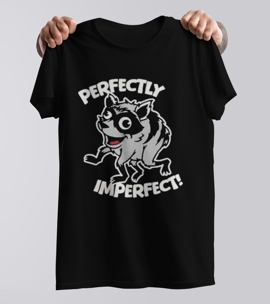Jimothy Perfectly Imperfect Cartoon Character Fun T-Shirt
