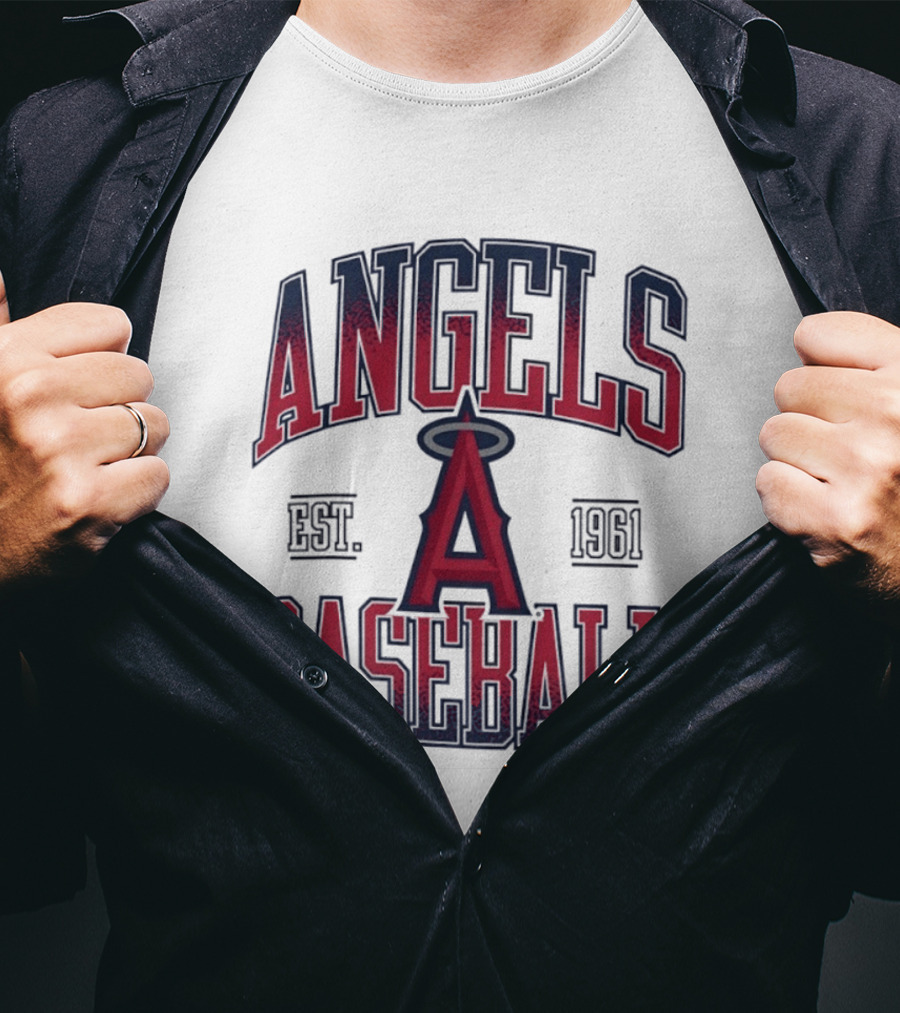 Angels Baseball Est 1961 Los Angeles Angels T-Shirt