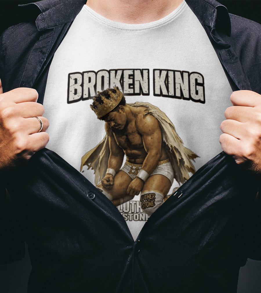 Broken King Luther Stone Wrestling Champion T-Shirt