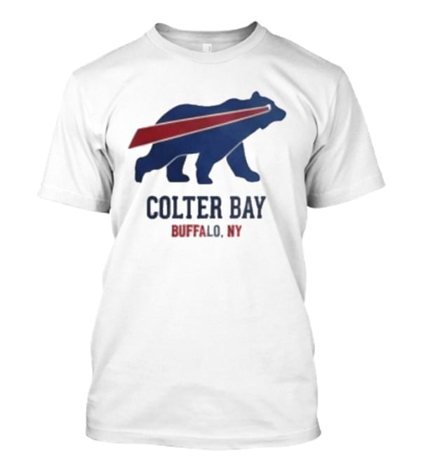 Buffalo Bills Colter Bay NY Beers Make Me Wanna Shout T-Shirt