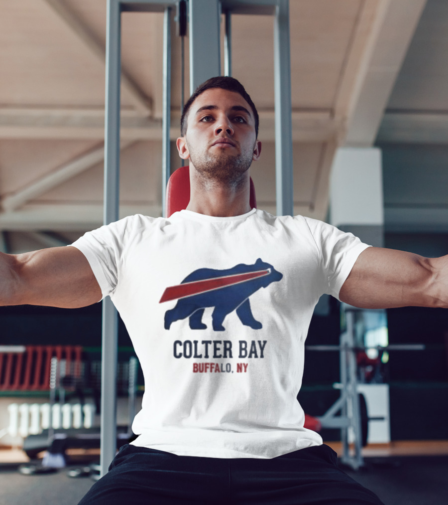 Buffalo Bills Colter Bay NY Beers Make Me Wanna Shout T-Shirt