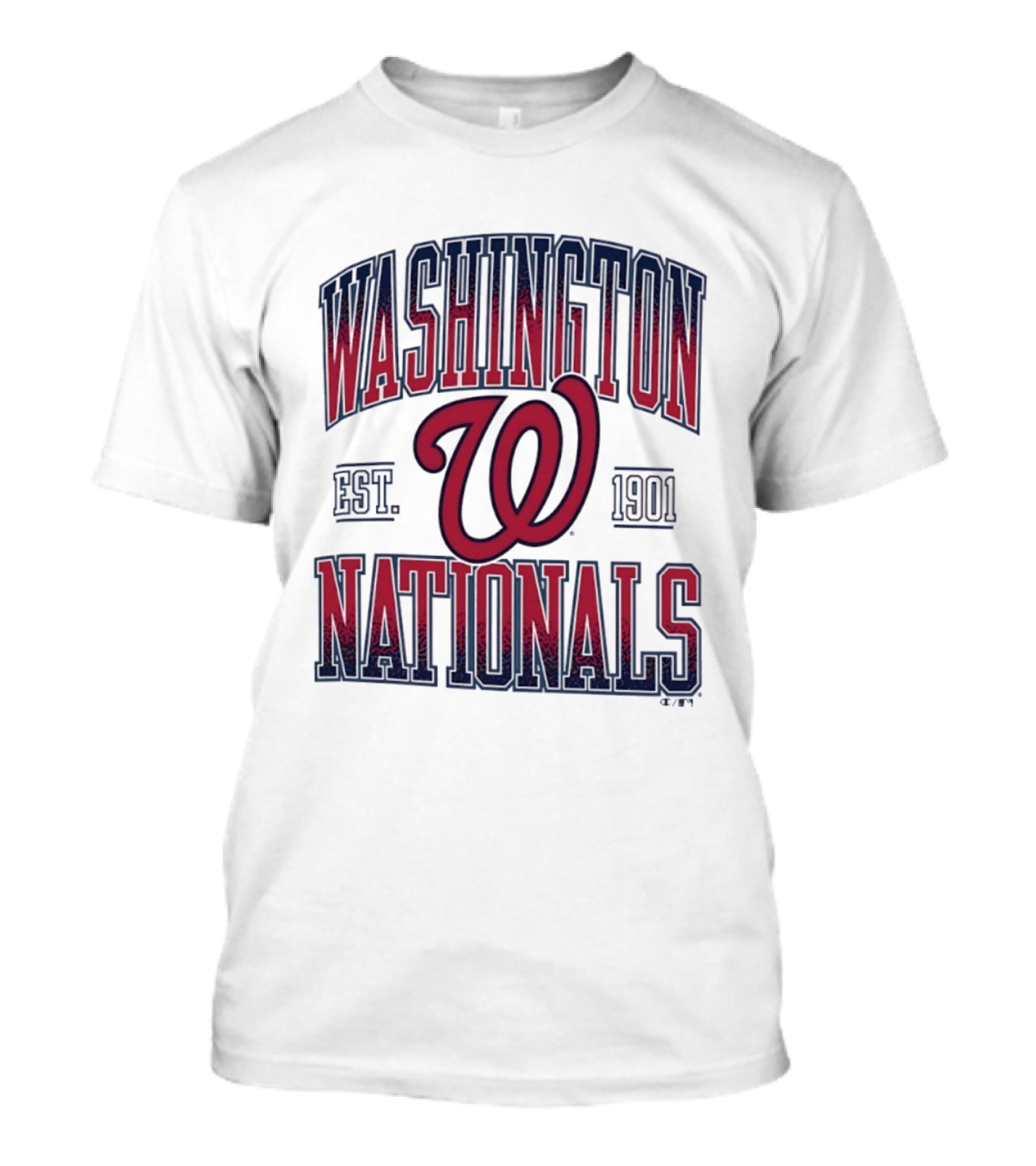 Washington Nationals Est 1901 MLB Baseball Vintage Red T-Shirt
