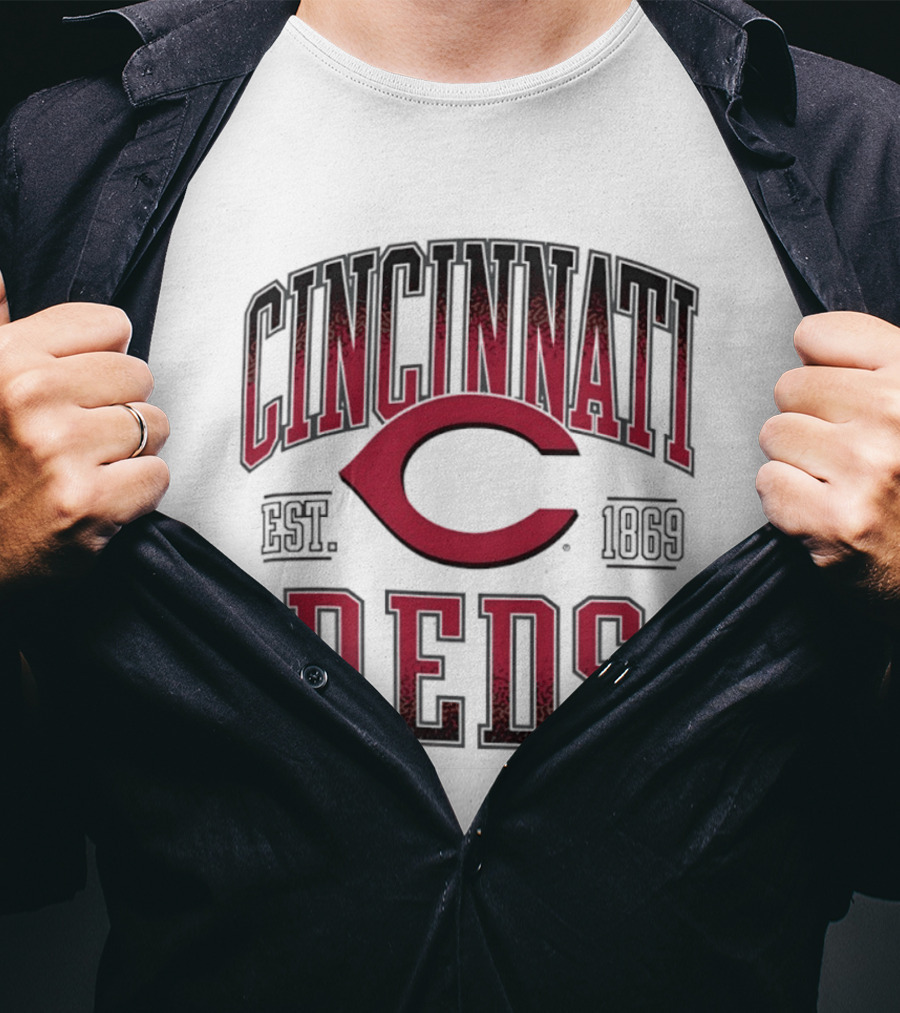Cincinnati Reds Est 1869 MLB Baseball Team T-Shirt