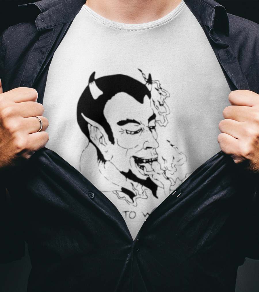 Devil Eating Person Born To Win T-Shirt