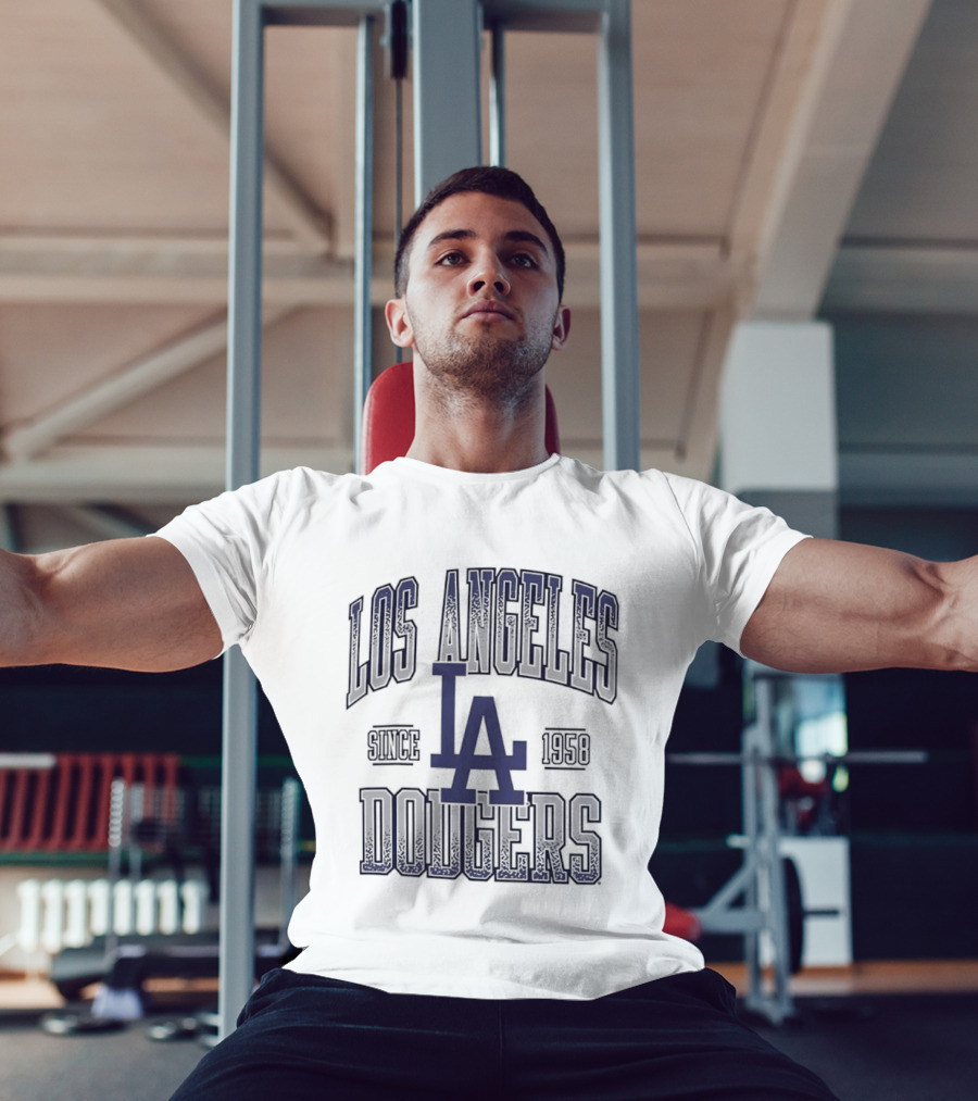 Los Angeles Dodgers LA Since 1958 MLB Baseball T-Shirt