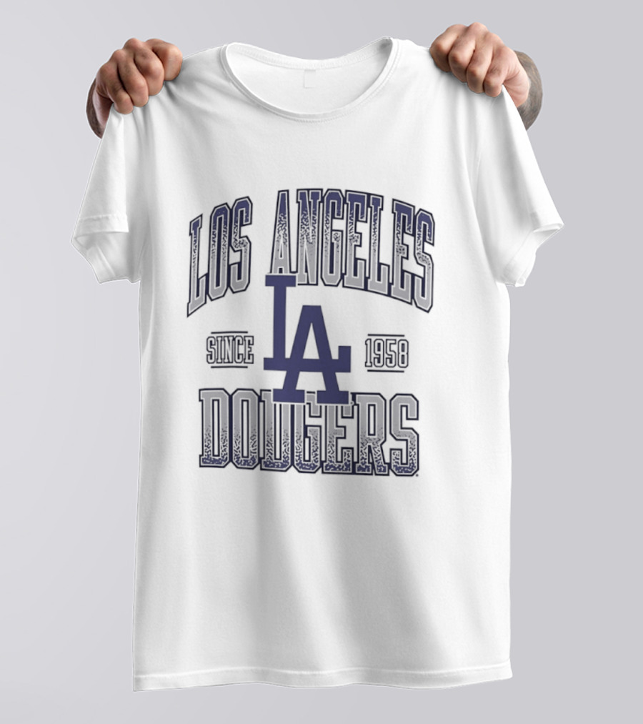 Los Angeles Dodgers LA Since 1958 MLB Baseball T-Shirt