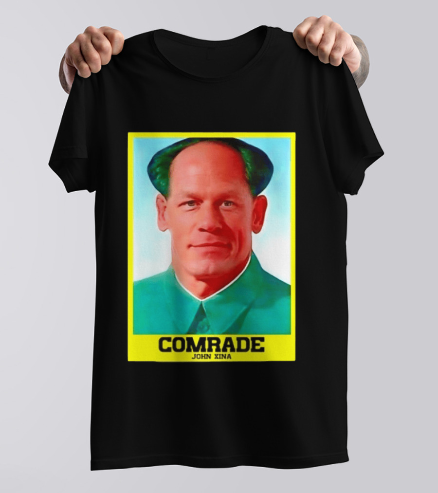 Comrade John Xina Meme Mao Zedong Parody Image T-Shirt