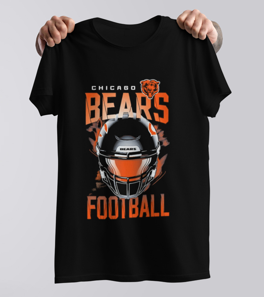 Chicago Bears Football Helmet 2026 Season T-Shirt