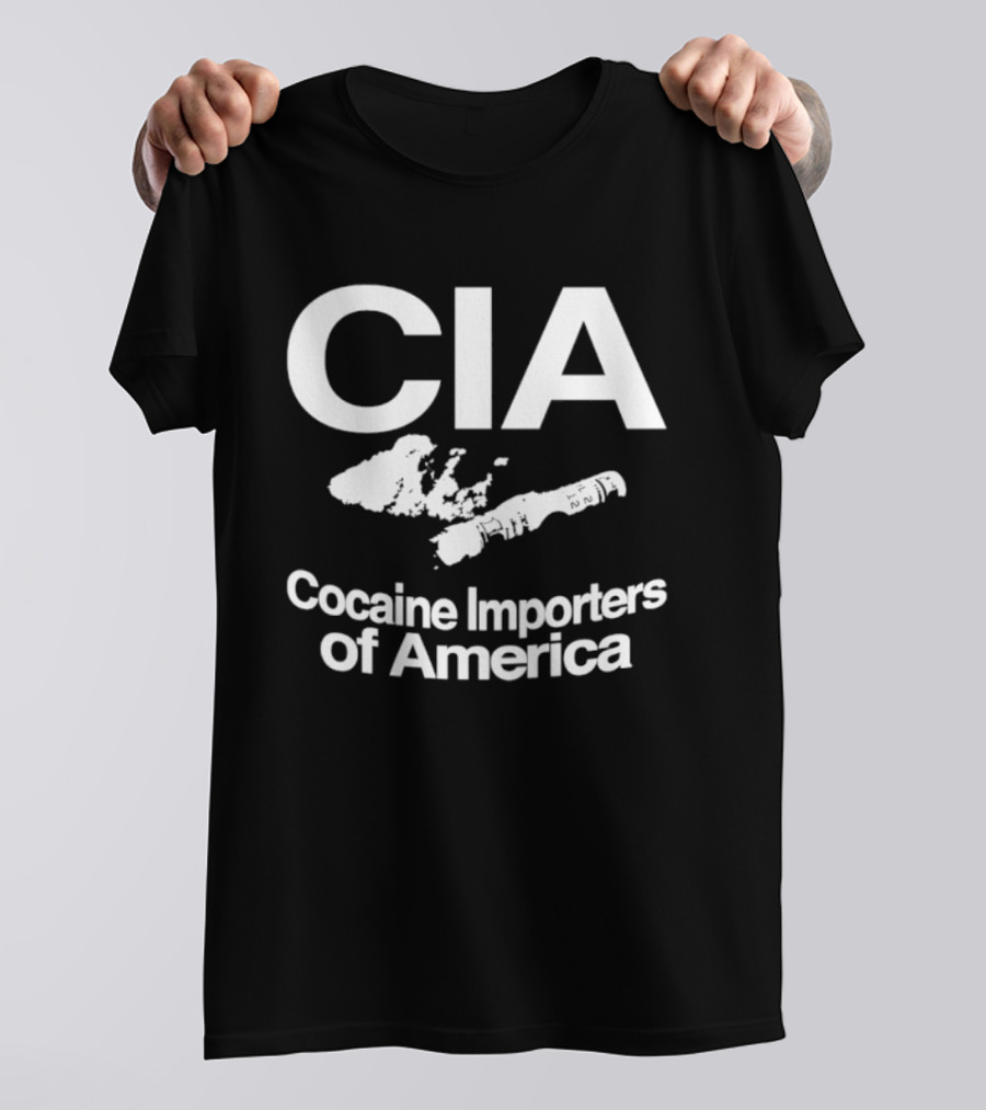 CIA Cocaine Importers Of America Conspiracy Theory T-Shirt